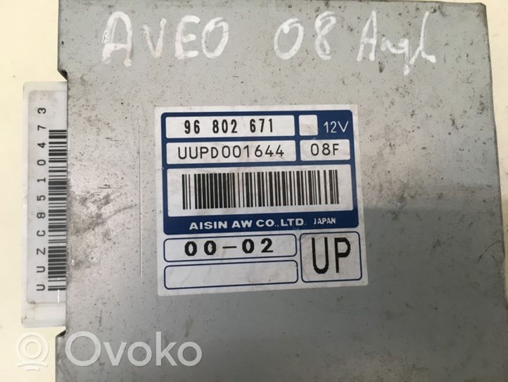 Chevrolet Aveo Getriebesteuergerät TCU 96802671