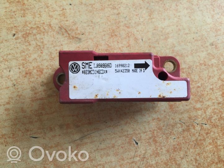 Volkswagen Golf IV Sensor impacto/accidente para activar Airbag 1J0909606D