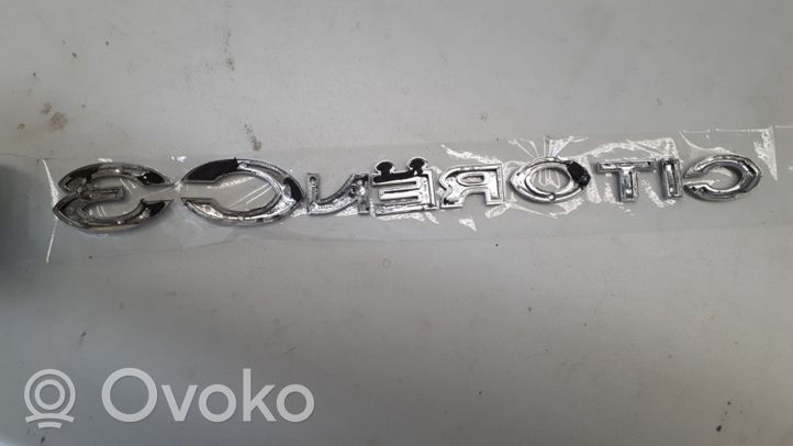 Citroen C3 Insignia/letras de modelo de fabricante 963802298