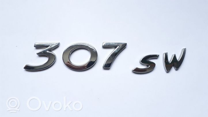 Peugeot 307 Logo, emblème de fabricant 