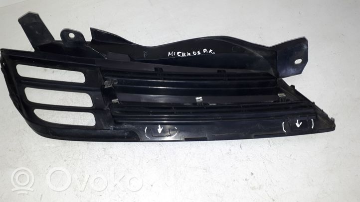 Nissan Micra Griglia superiore del radiatore paraurti anteriore 62330AX