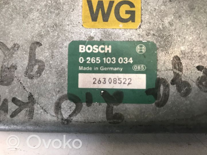Opel Omega A Variklio valdymo blokas 0265103034