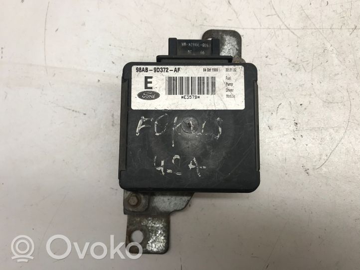 Ford Focus Relè pompa del carburante 98AB9D372AF