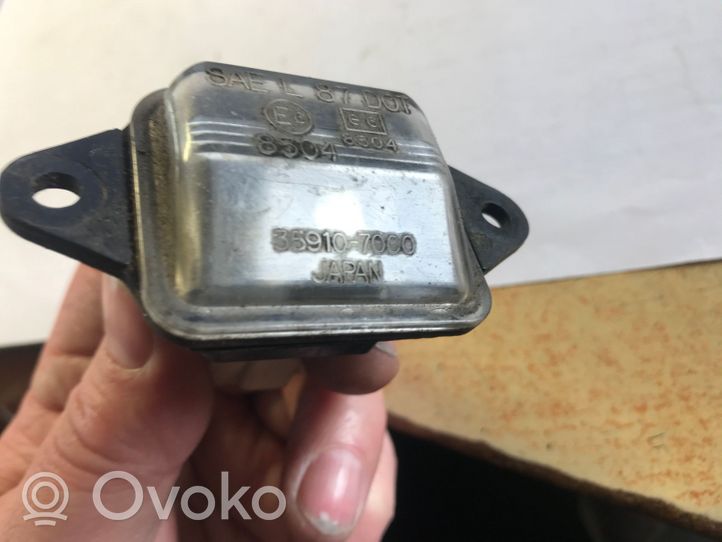 Suzuki Baleno EG Éclairage de plaque d'immatriculation 3591070C0