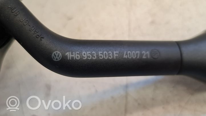 Volkswagen Golf III Interruptor/palanca de limpiador de luz de giro 1H6953503F