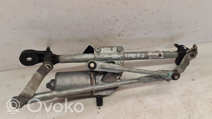 Opel Corsa D Front wiper linkage and motor 40506712V