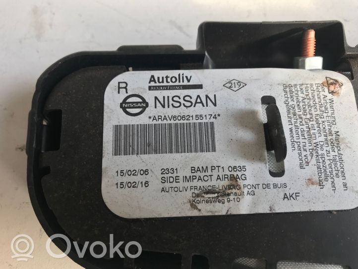 Nissan Primera Poduszka powietrzna Airbag fotela ARAV6062155174