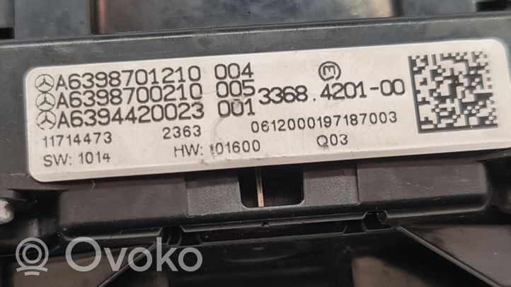 Mercedes-Benz Vito Viano W447 A set of switches A6398701210