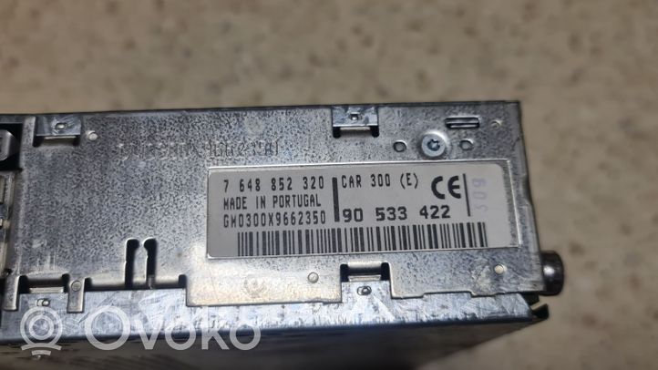 Opel Astra G Radio/CD/DVD/GPS-pääyksikkö 90533422