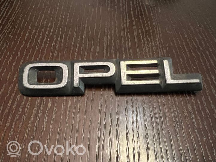 Opel Ascona C Manufacturers badge/model letters 90104682