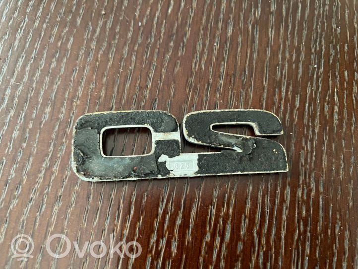 Opel Omega A Ražotāja plāksnīte / modeļa burti 