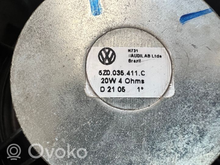 Volkswagen Fox Głośnik drzwi tylnych 5Z0035411C