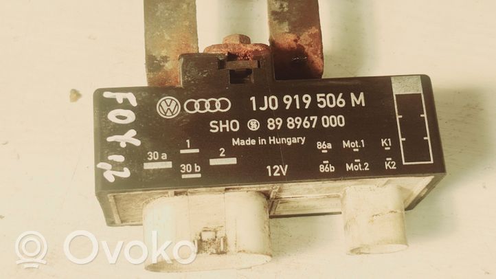 Volkswagen Fox Sterownik / Moduł wentylatorów 1J0919506M