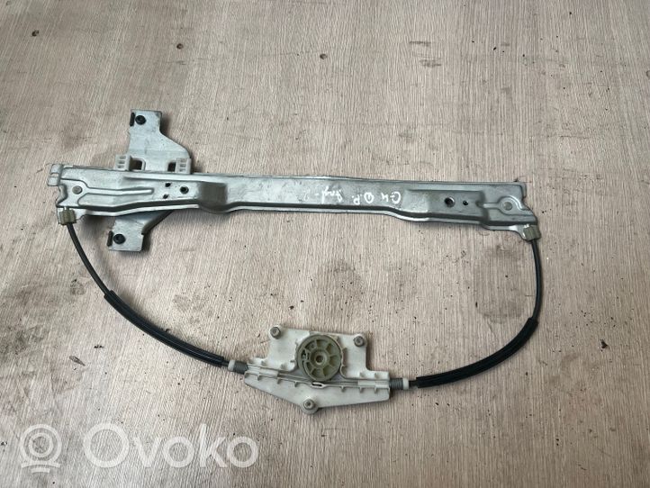 Citroen C4 I Etuikkunan nostomekanismi ilman moottoria 9657133580