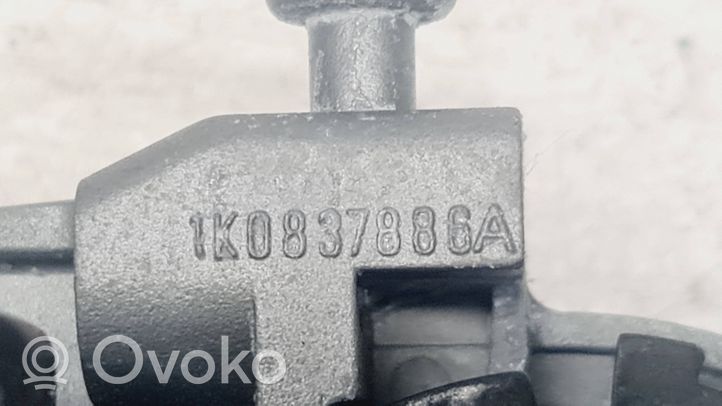 Skoda Octavia Mk2 (1Z) Klamka zewnętrzna drzwi tylnych 1K0837886A