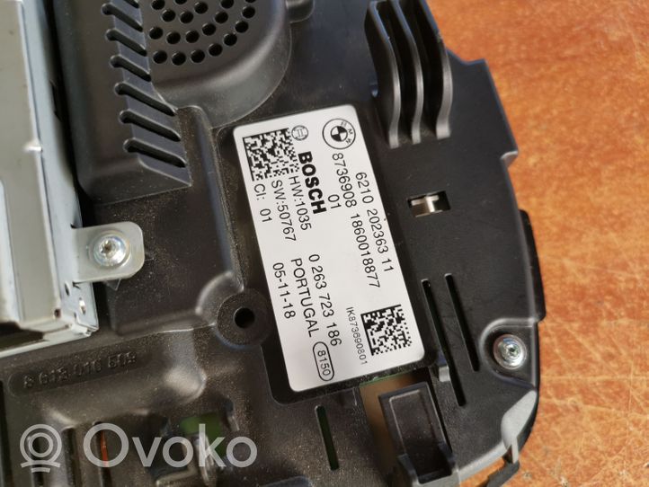 BMW X3 G01 Spidometrs (instrumentu panelī) 8736908