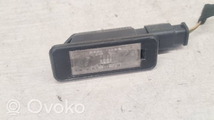 Citroen C4 II Lampa oświetlenia tylnej tablicy rejestracyjnej 9682403680