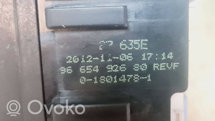 Citroen C4 II Ramka / Moduł bezpieczników 9665492680