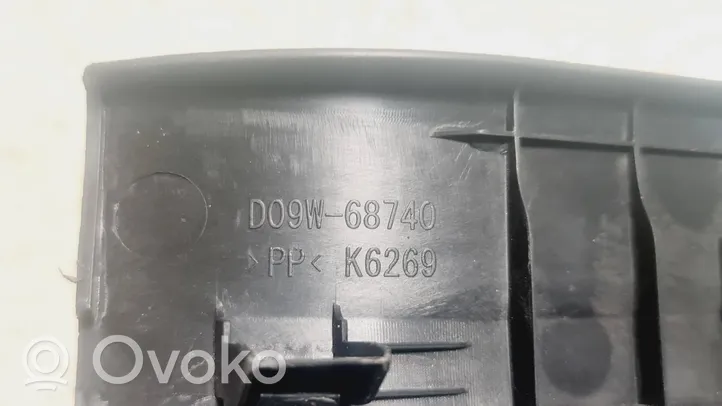 Mazda CX-3 Copertura del rivestimento del sottoporta posteriore D09W68740