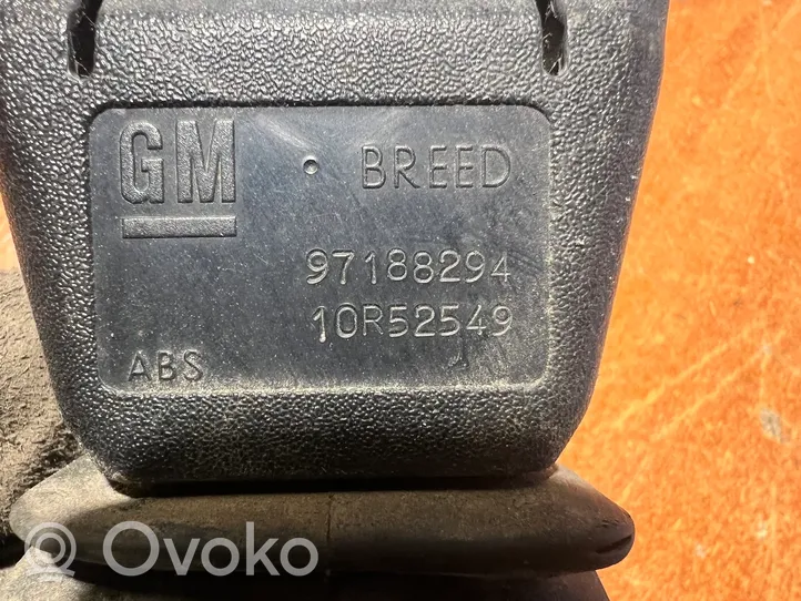 Opel Frontera B Priekšējās jostas sprādze 97188294