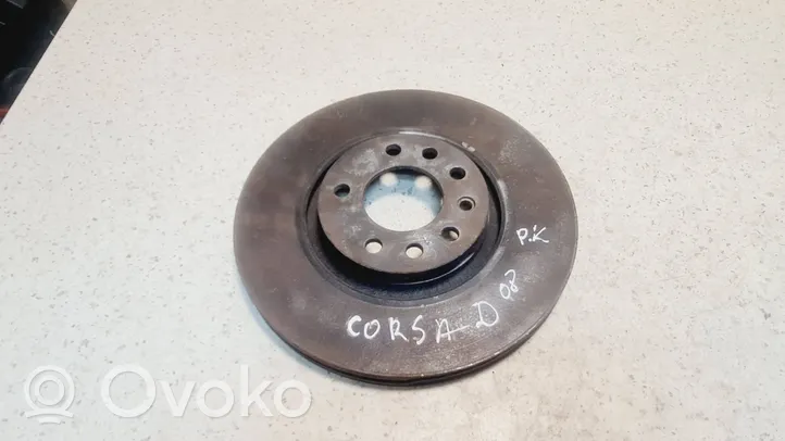 Opel Corsa D Tarcza hamulca przedniego 9184405