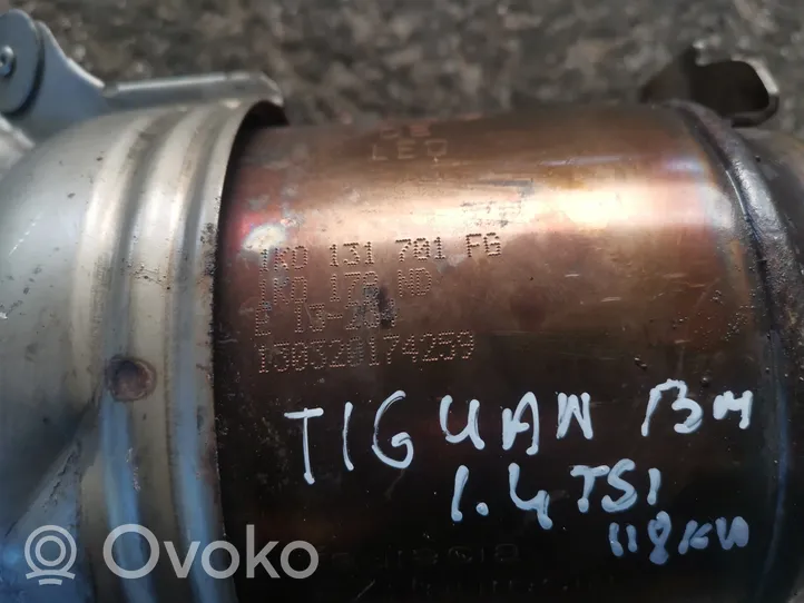 Volkswagen Tiguan Filtr cząstek stałych Katalizator / FAP / DPF 1K0254201G