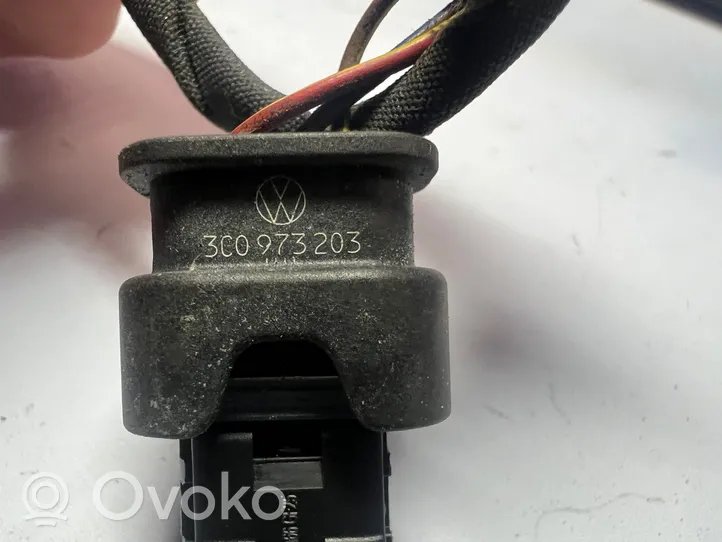 Volkswagen Tiguan Parking sensor (PDC) wiring loom 3C0973203