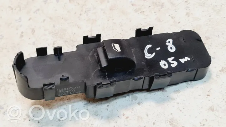 Citroen C8 Electric window control switch 14893750XT