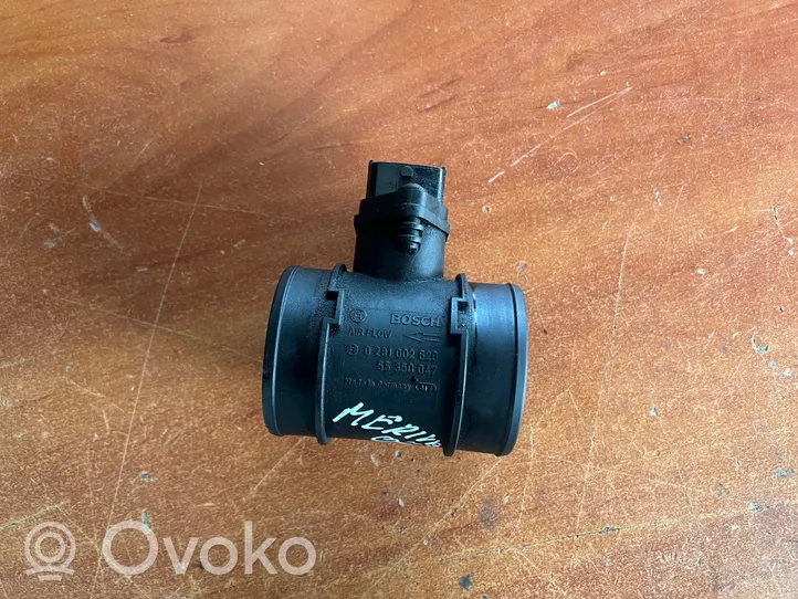 Opel Meriva A Mass air flow meter 55350047