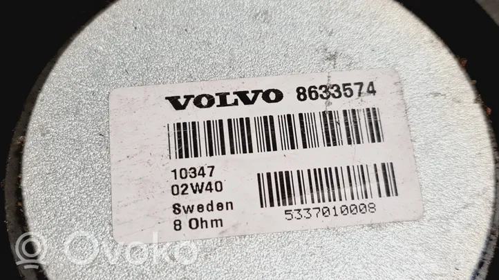 Volvo S60 Enceinte de plage arrière 8633574