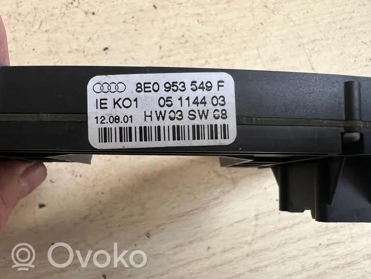 Audi A4 S4 B6 8E 8H Steering wheel angle sensor 8E0953549F