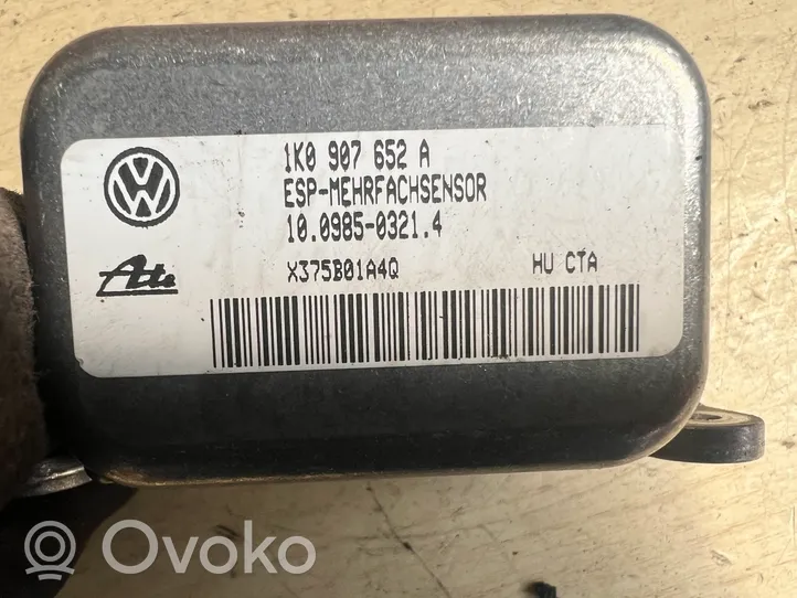 Skoda Octavia Mk2 (1Z) Aktiivijousituksen ohjainlaite (ESP) 1K0907652A