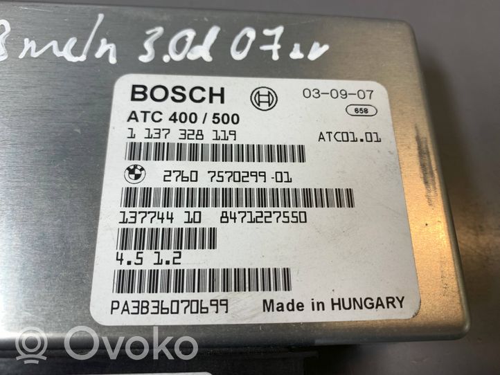 BMW X3 E83 Module de contrôle de boîte de vitesses ECU 7570299