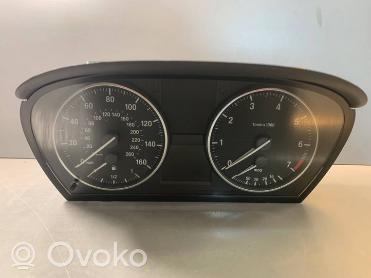 BMW 3 E90 E91 Compteur de vitesse tableau de bord 1025360