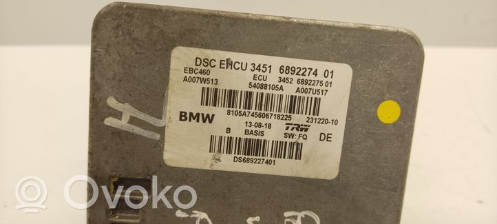 BMW 5 G30 G31 ABS Pump 6892274