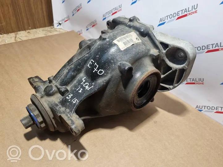 BMW X5 E70 Mechanizm różnicowy tylny / Dyferencjał 7590913