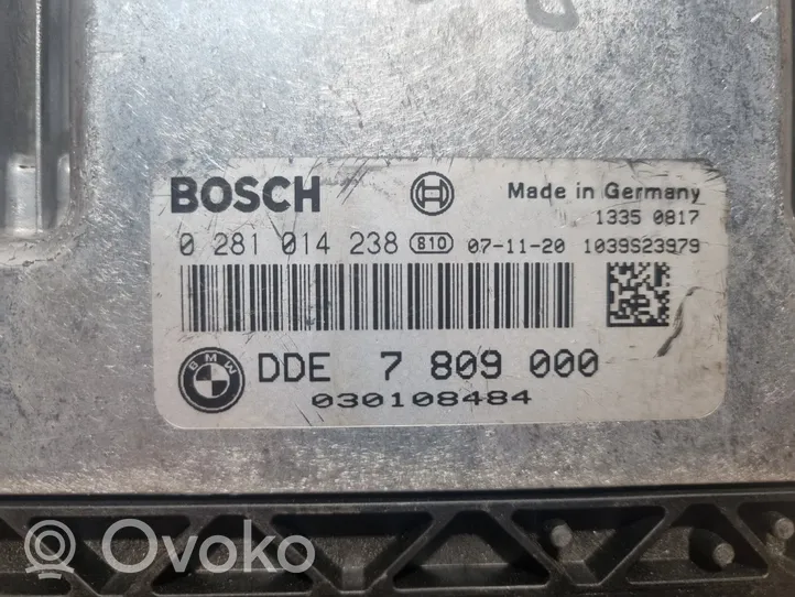 BMW 5 E60 E61 Moottorin ohjainlaite/moduuli 7809000