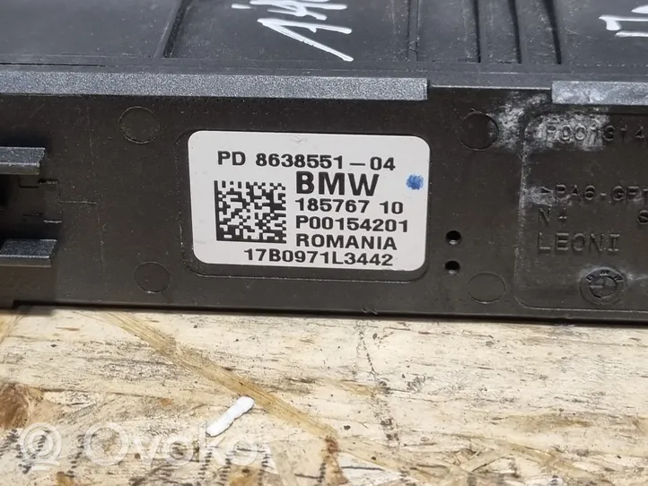 BMW 1 F20 F21 Unité de contrôle à bord d'alimentation 8638551