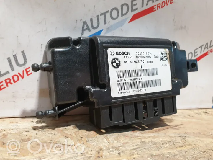 BMW 2 F22 F23 Airbag control unit/module 9348727