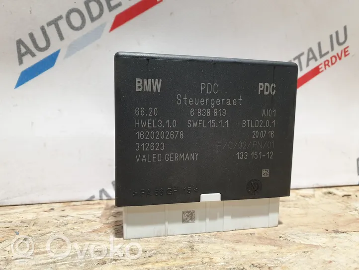 BMW 2 F45 Unidad de control/módulo PDC de aparcamiento 6838819