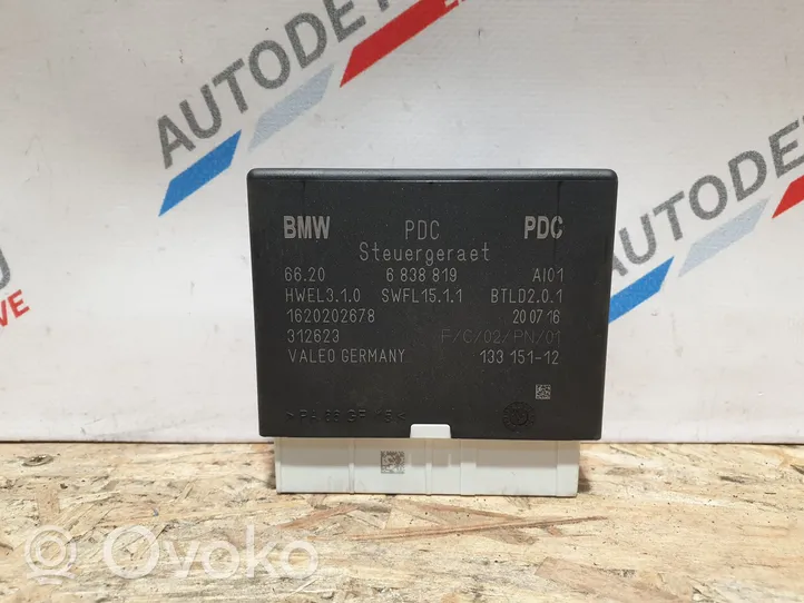 BMW 2 F45 Sterownik / Moduł parkowania PDC 6838819