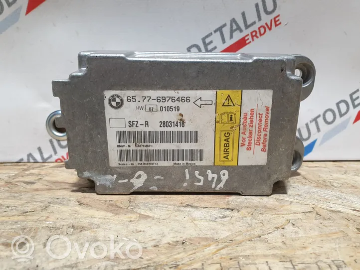 BMW 6 E63 E64 Centralina/modulo airbag 6976466