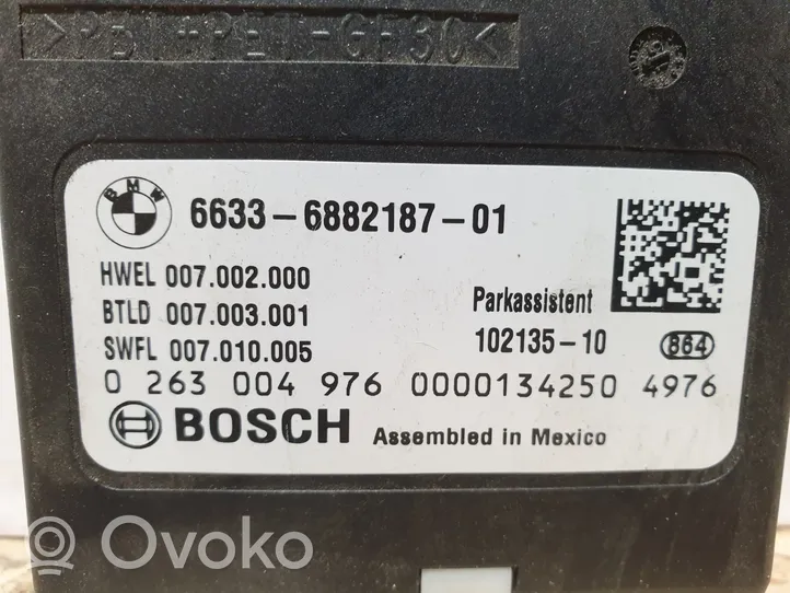 BMW 3 F30 F35 F31 Steuergerät Einparkhilfe Parktronic PDC 6882187