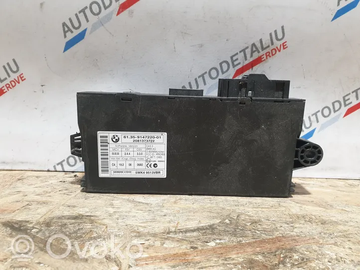 BMW 3 E90 E91 Unité de contrôle module CAS 9147220