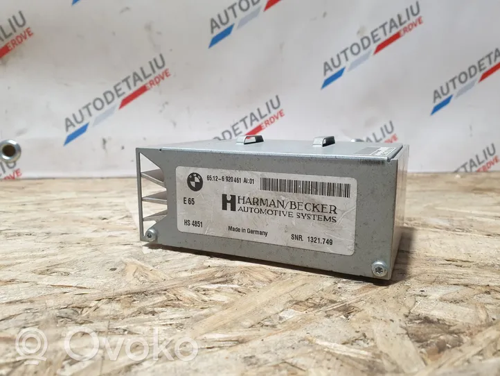 BMW 7 E65 E66 Amplificateur de son 6920461