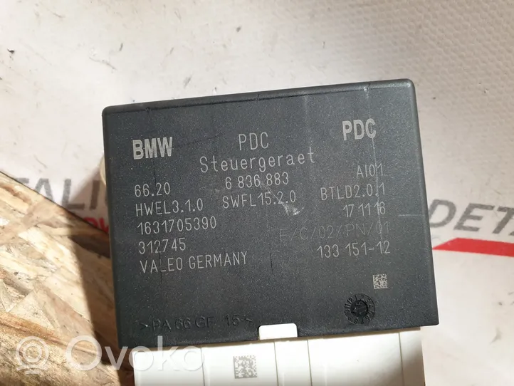 BMW X1 F48 F49 Pysäköintitutkan (PCD) ohjainlaite/moduuli 6836883