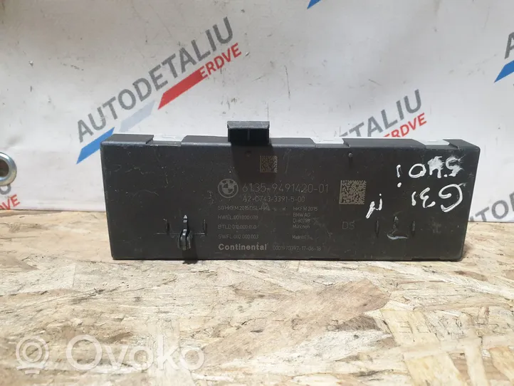 BMW 5 G30 G31 Блок управления крышки багажника 9491420