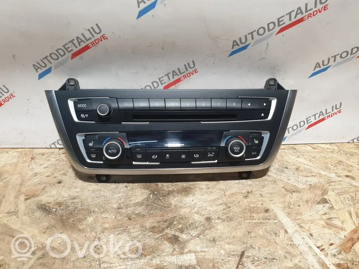 BMW 3 F30 F35 F31 Oro kondicionieriaus/ klimato/ pečiuko valdymo blokas (salone) 9323554