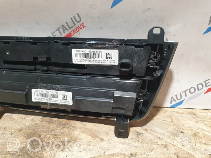 BMW 3 F30 F35 F31 Centralina del climatizzatore 9323554