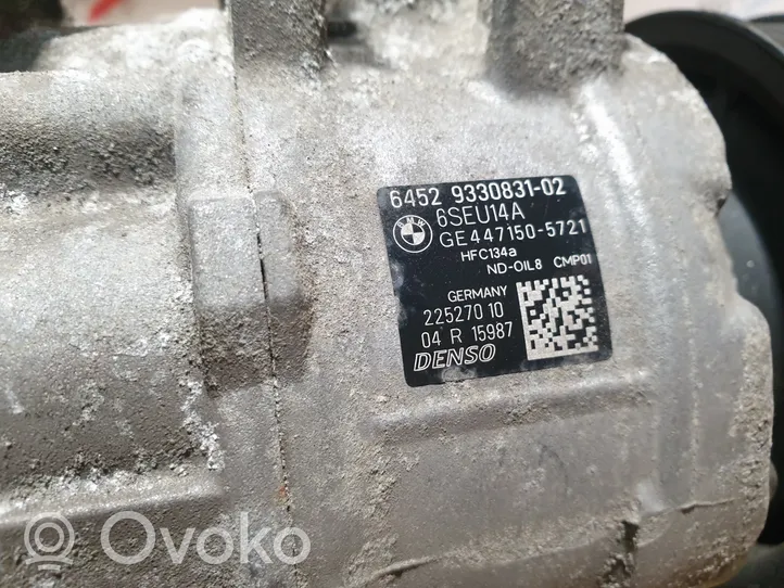 BMW 1 F20 F21 Air conditioning (A/C) compressor (pump) 9330831